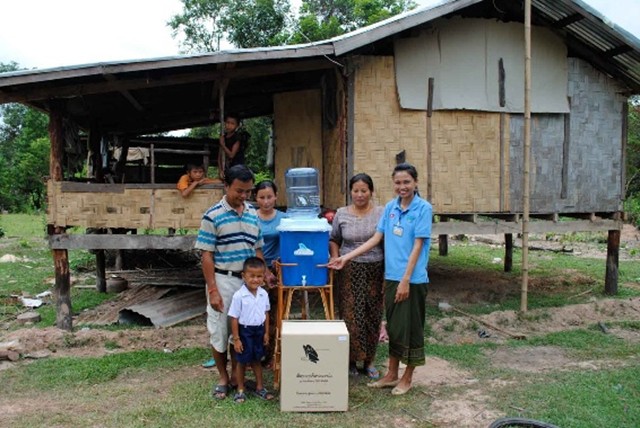 TerraClear water filters in Laos